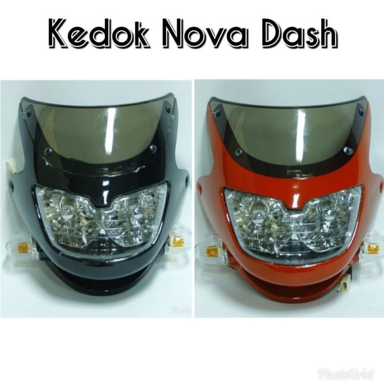 Trending Batok Headlamp Head Lamp Kedok Kepala Lampu Reflektor Honda Nova Dash Full Set M23Y