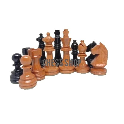 Bidak Catur Kayu Sawo Model DGT menteri 2