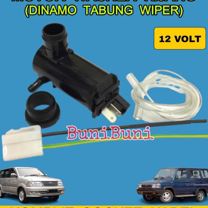 ✶Ready Stock,,✶ MOTOR WASHER Dinamo Air Wiper Mobil KIJANG Lama / SUPER 5K Grand Rover / Kapsul 7K E
