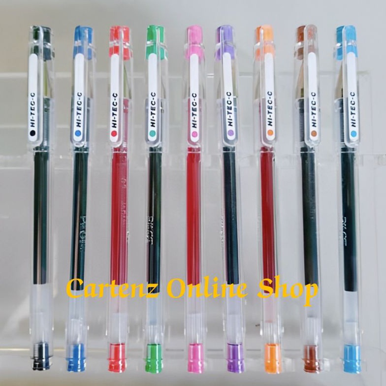 

6.6 SALE [1Pcs] Pen Pulpen HiTec-C PILOT 0.25/0.3/0.4/0.5mm Warna Warni ORIGINAL ASLI