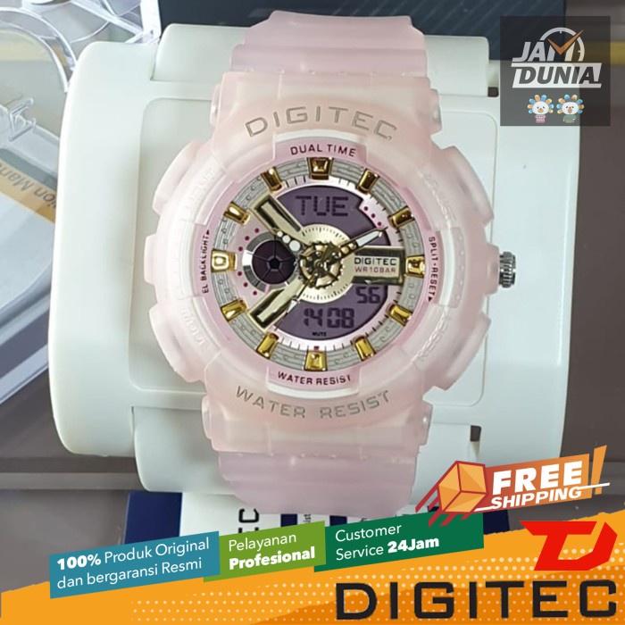 PROMO JAM TANGAN WANITA DIGITEC ORIGINAL BDA-4020 TPM DG 4020 DIGITEC 4020 TERBARU