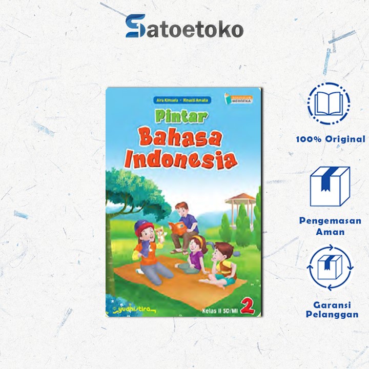 PINTAR BAHASA INDONESIA 2 SD KURIKULUM MERDEKA - YUDHISTIRA