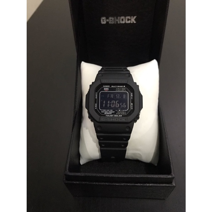 FLASH SALE CASIO GSHOCK GW M5610-1B MULTIBAND TOUGH SOLAR TERBARU