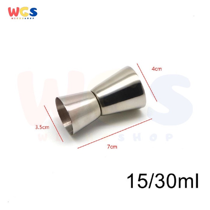 

Stainless Steel Syrup Cotail Measuring Double Jigger 15/30 ml