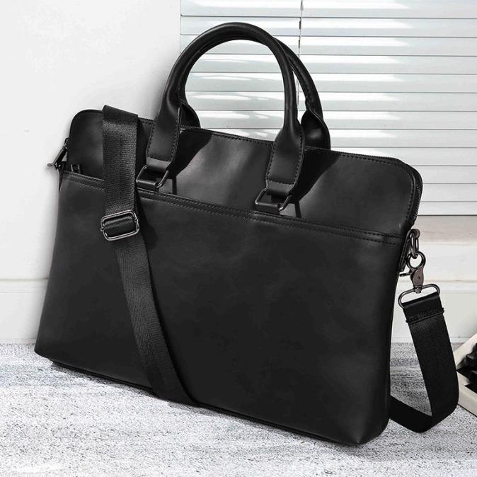 TAS KANTOR KERJA COWOK KULIT PRIA COKELAT