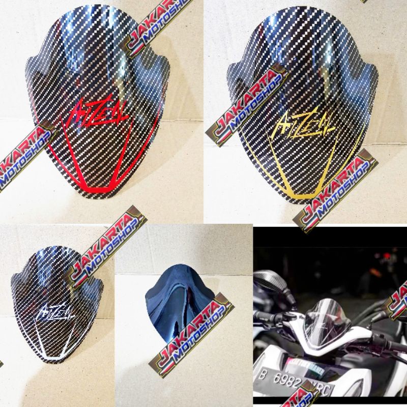 VISOR VARIASI VARIO 125 150 NEW MODEL JENONG