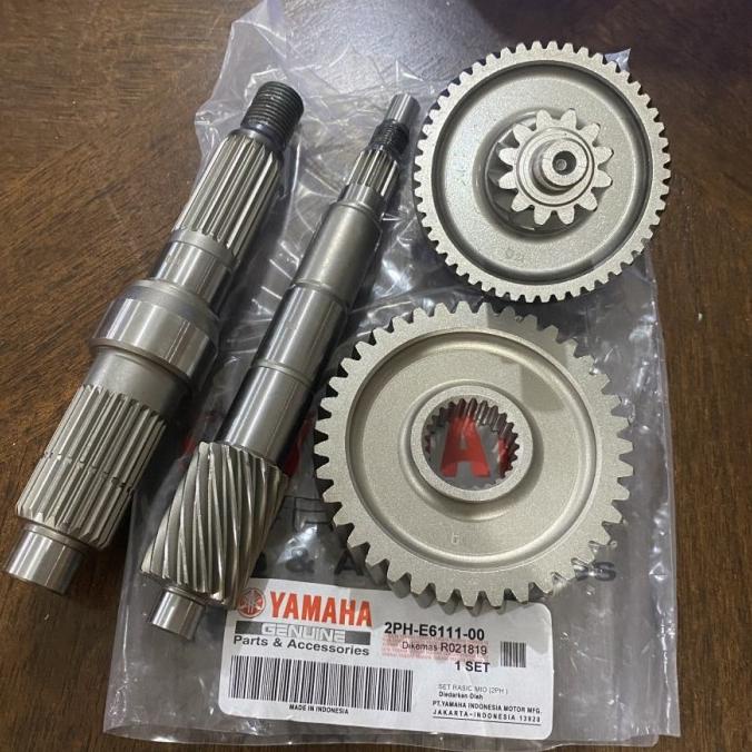 2PH GIGI RASIO GARDAN SET MIO M3 Z FINO 125 AS PULLY GEAR GIRBOX GIR G