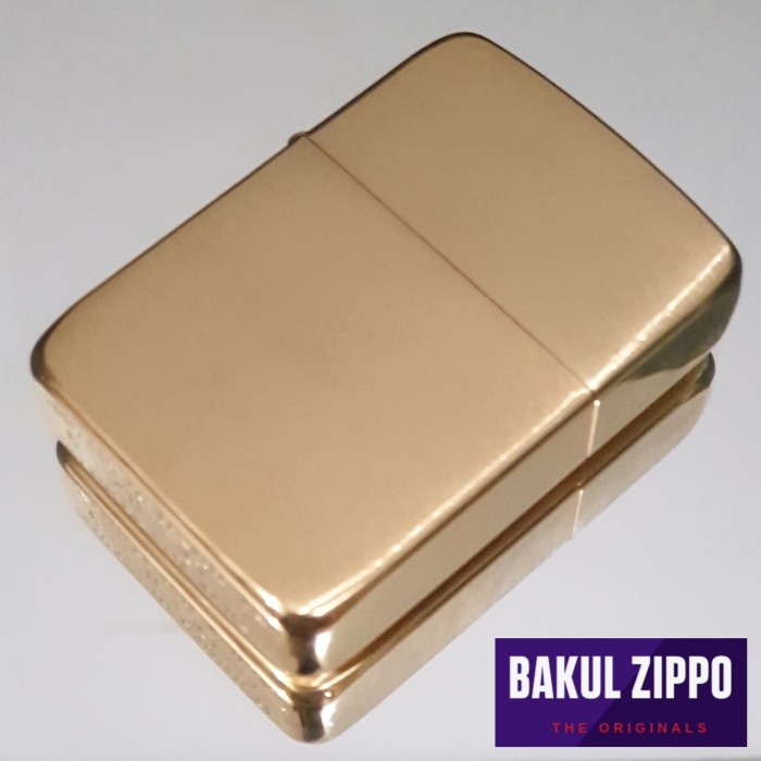 1941B Original Zippo Vintage 1941 Brushed Brass Murah