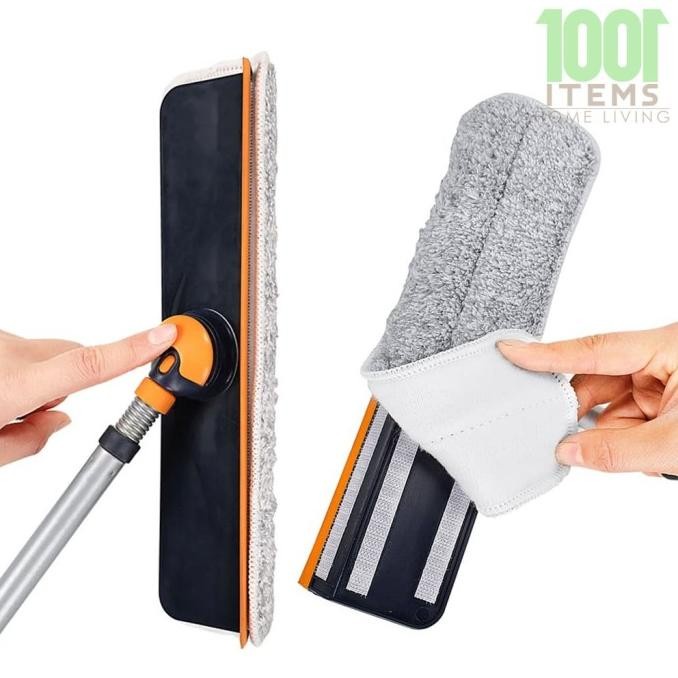 FLASH SALE ALAT PEMBERSIH KACA JENDELA TINGGI DENGAN GAGANG PANJANG PENDEK 120 CM TERBARU