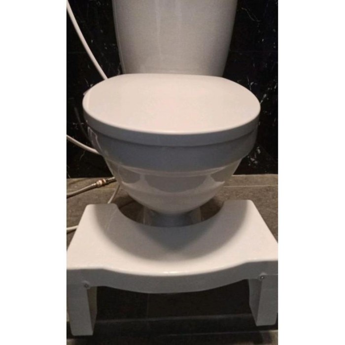 HOT SALE PIJAKAN KAKI TOILET DUDUK TOILET STOOL PIJAKAN KAKI UNTUK KLOSET WC TERMURAH