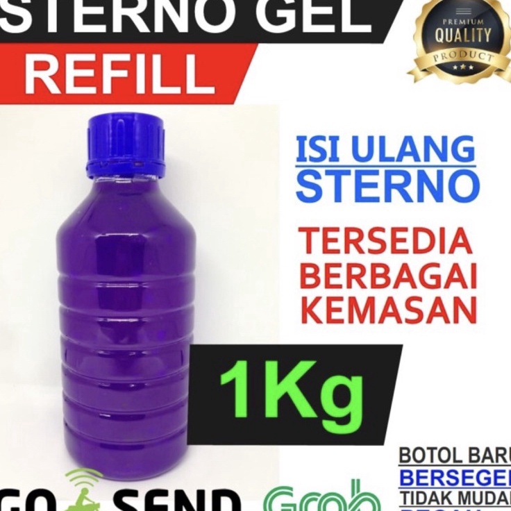 murah Refill Sterno Isi Ulang Gel Jelly Kompor Sterno 1Kg