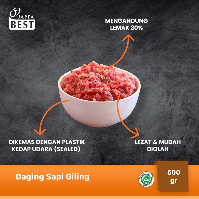 

Daging Sapi Giling 500 gr