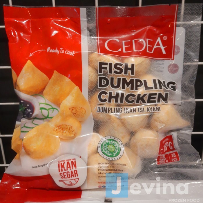 

Cedea Fish Dumpling Chicken Ayam 500g roc02