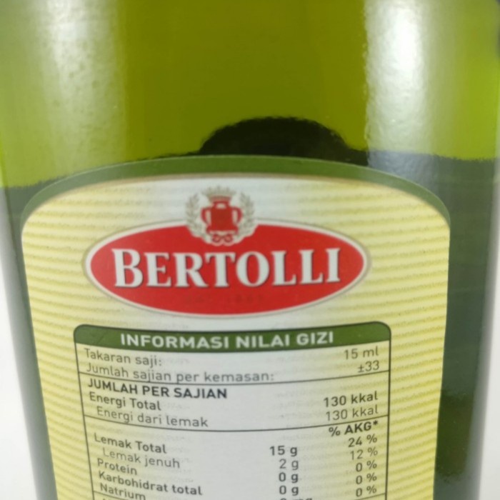 

BERTOLLI EXTRA VIRGIN OLIVE OIL 1Ltr / Minyak Zaitun Murni BEST SELLER ghe02