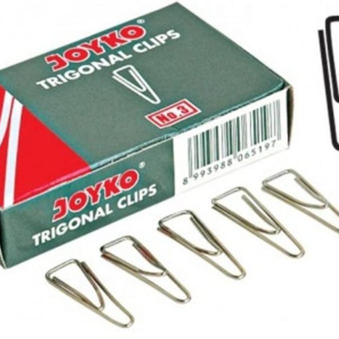 

Paper Clip Trigonal / Klip Penjepit Kertas No. 3