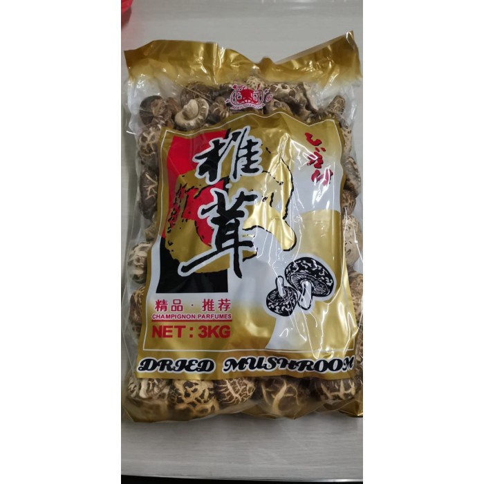 

JAMUR PAYUNG/SHITAKE/SHIANGKU - 3Kg (4-6cm)