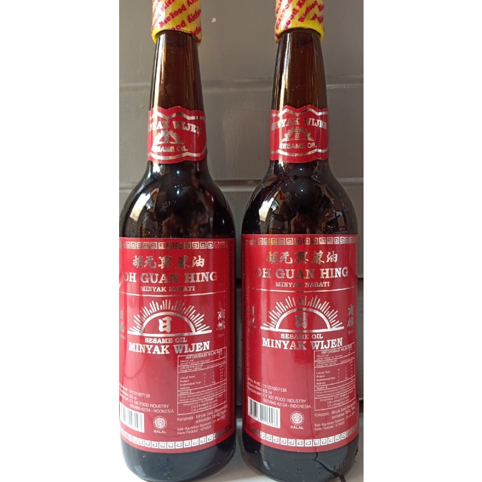 

Minyak Wijen (Sesame Oil) OH GUAN HING - 600ml