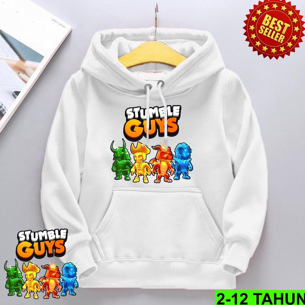 [COD] Hoodie Game Stumble Guys Anak Laki Laki Perempuan / Hodie Anak Usia 7 - 14 Tahun / Jaket Anak 