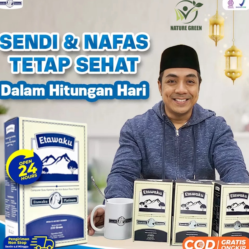 

Seller Etawaku Platinum 3x Atasi Masalah Pernafasan - Susu Kambing Bubuk Provit Etawa Tingkatkan Daya Tahan & Imunitas Tubuh Jaga Kesehatan & Kepadatan Tulang Isi 200gr