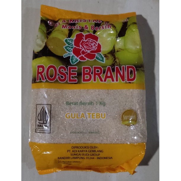 

Gula Rosebrand kuning 1kg