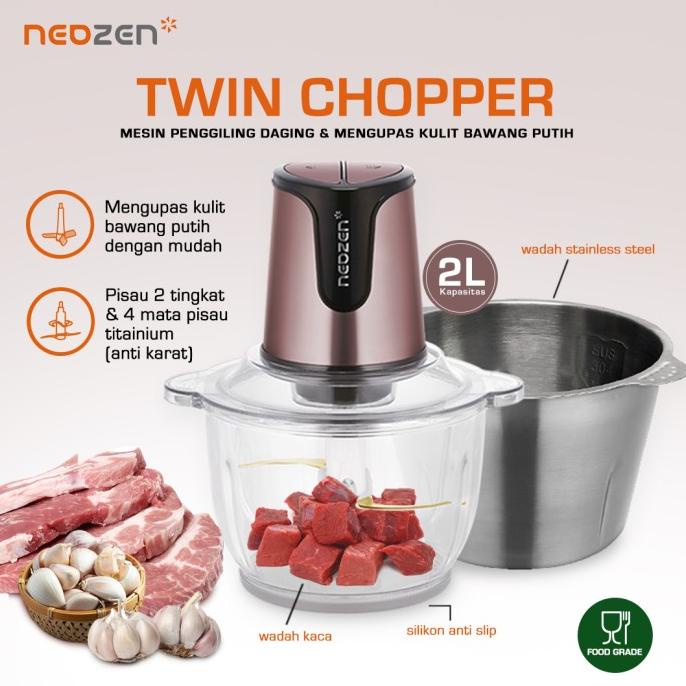 Neozen Twin Chopper - chopper elektrik listrik