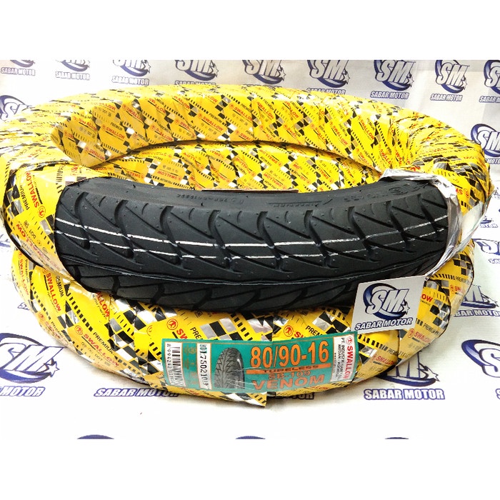 ban motor swallow 80/90-16 venom ban motor ban suzuki skywave tubeless heniheni1617