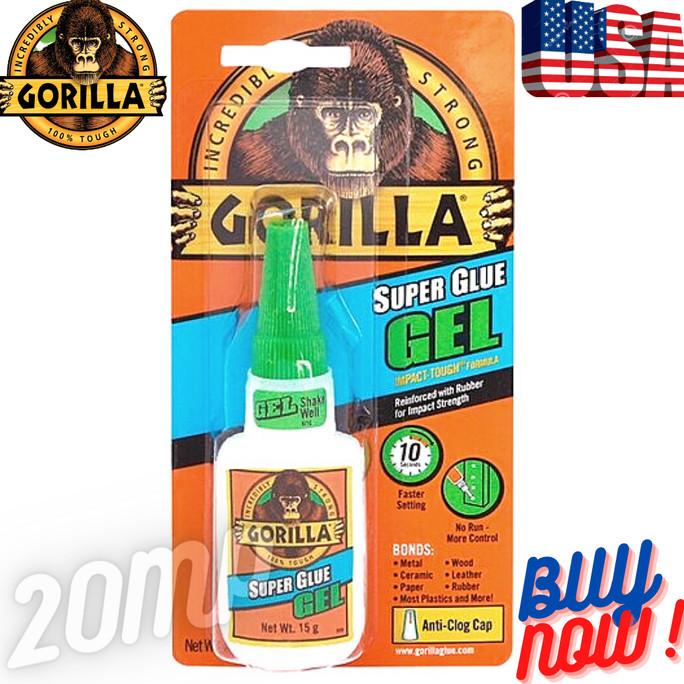 

^%^%^%^%] Lem Gorilla Super Glue Gel 15 Gr GORILLA SUPER GLUE GEL USA
