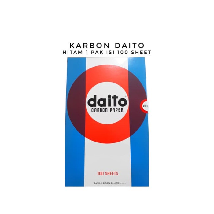 

Best Seller Daito Carbon Paper Black (Hitam) / Kertas Karbon Murah Berkualitas