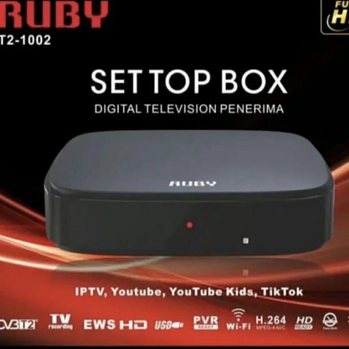 Terlaris Set Top Box Tv Digital Ruby Dvb-Set Top Box Ruby Mirip Luby-Stb Tv