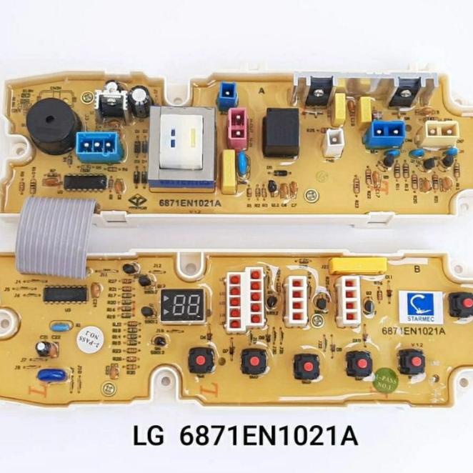 Pcb Modul Mesin Cuci Lg Wf-L711Tc Wf-F781Tc Kode Part 6871En1021A