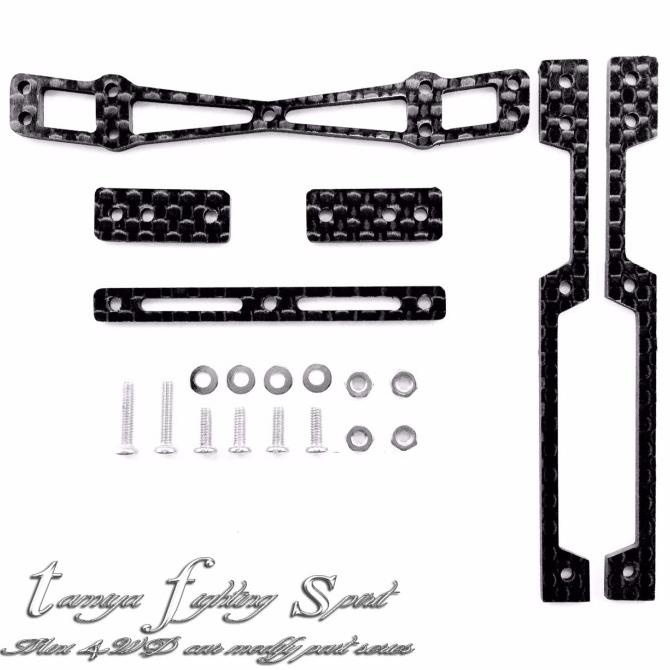 Rep Tamiya Hg Carbon Hanging D ( Chassis Ma & Ms) H104