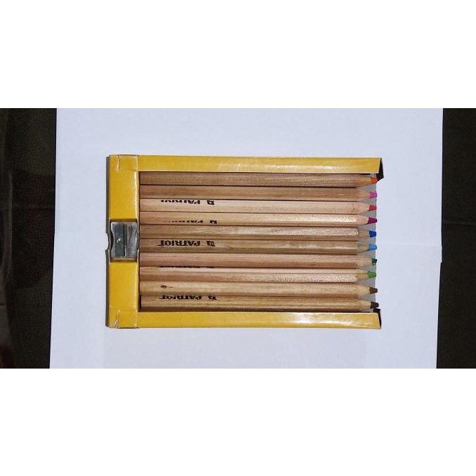 

OBRAL Pensil Warna PATRIOT 12 Warna Jumbo PA-1029J