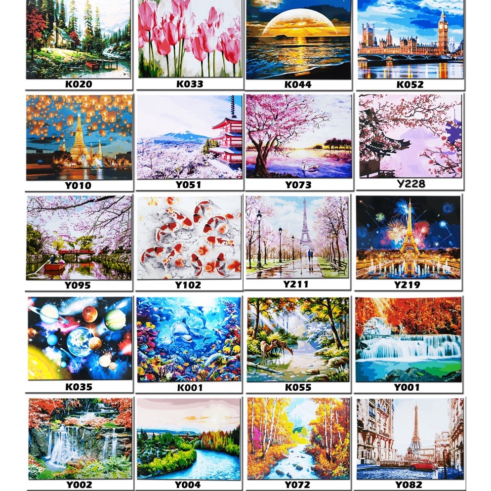 

Pasti Murah.. WPSBGS PROMO LANDSCAPE A PAINT BY NUMBER PAINTING BY NUMBERS DIY PARIS ALAM ART SET MELUKIS 7E7
