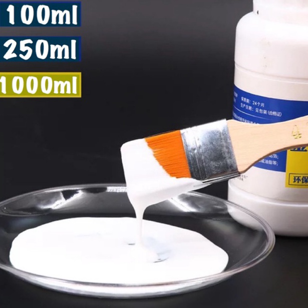 

Pasti murah Lem foil leaf adhesive lem water based lem gilding sheet foil emas 100ml KGA