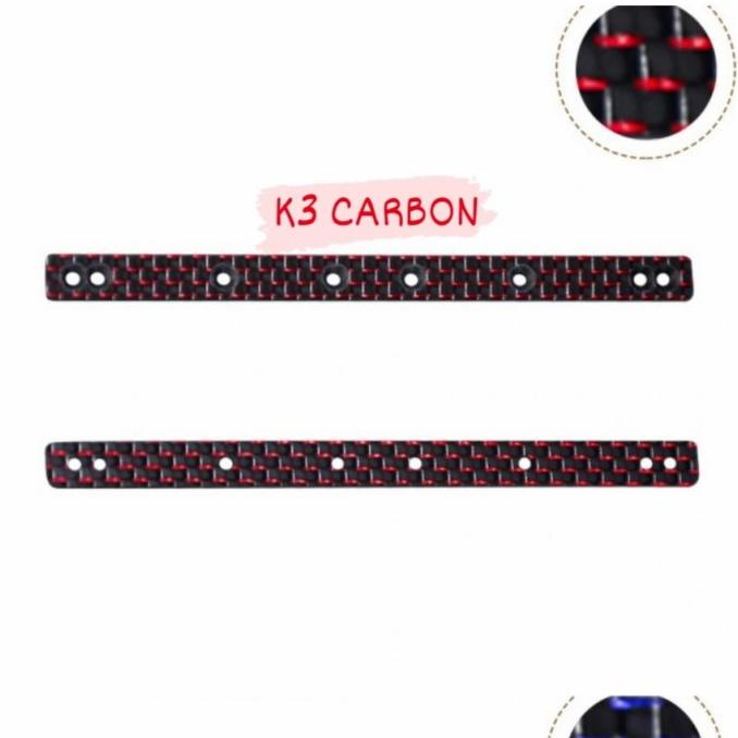 Rep Tamiya 95008 Red Lime Hg Carbon 3K 2Mm