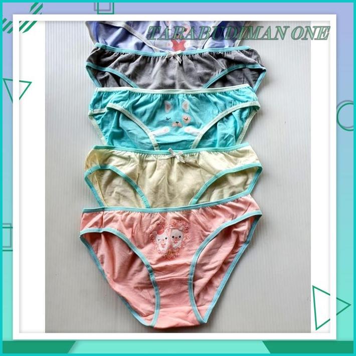 CELANA DALAM YOUNGHEARTS 00300 - PAKET ISI 5PCS & SATUAN - CUTE ANIMALS SERIES BEST SELLER 