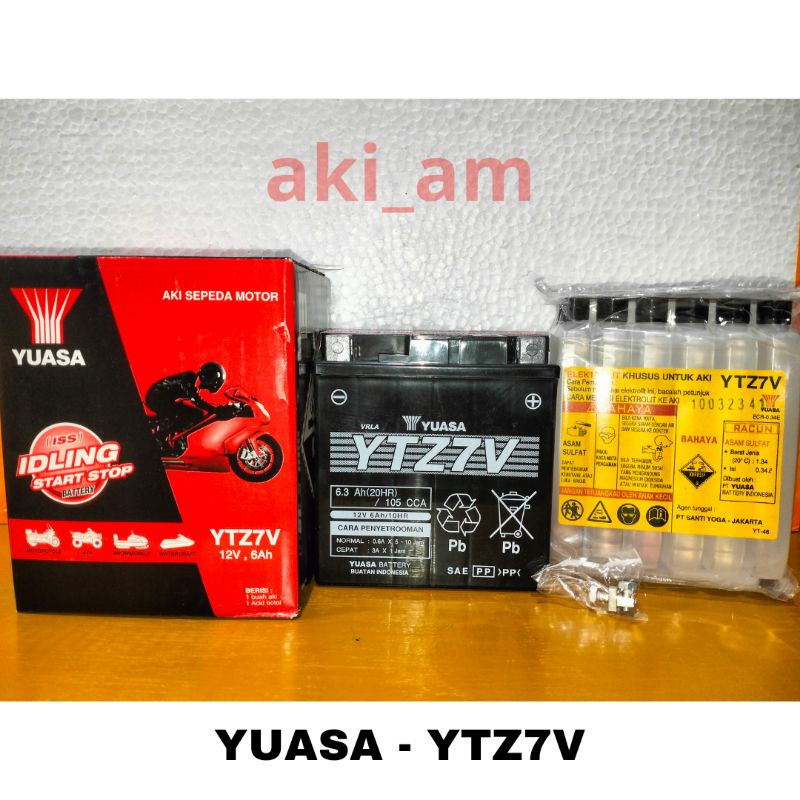 READY!!! Yuasa - YTZ7V