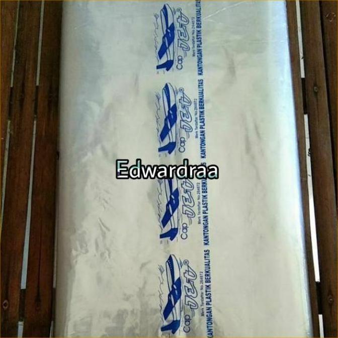 Ready Plastik Roll Bening Lebar 40Cm Bentuk Sarung/Kasur/Bungkus Karpet