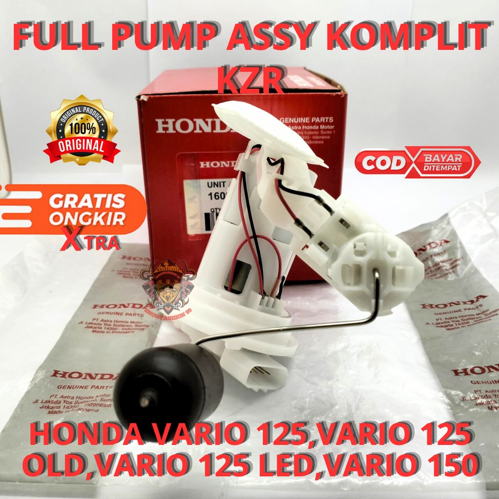 FUEL PUMP POMPA BENSIN ASLI ORIGINAL AHM KZR HONDA VARIO 125 OLD,VARIO 125 LED,VARIO 150