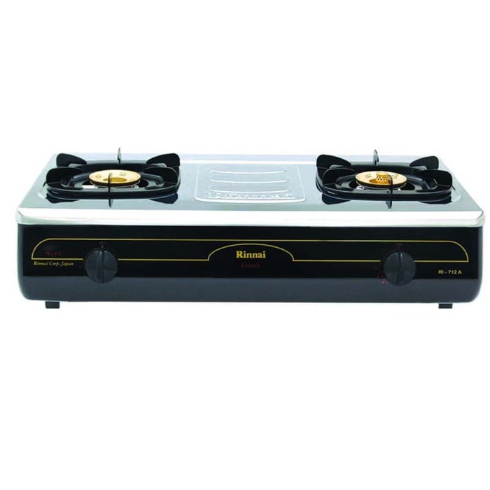 RINNAI Kompor Gas 2 Tungku RI-712 A - 712A RINNAI