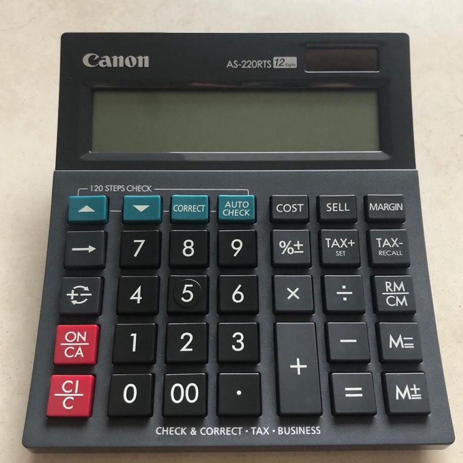 

Kirim sekarang Kalkulator CANON AS-220RTS/kalkulator desktop/kalkulator tanggung/kalkulator 12digits WHI