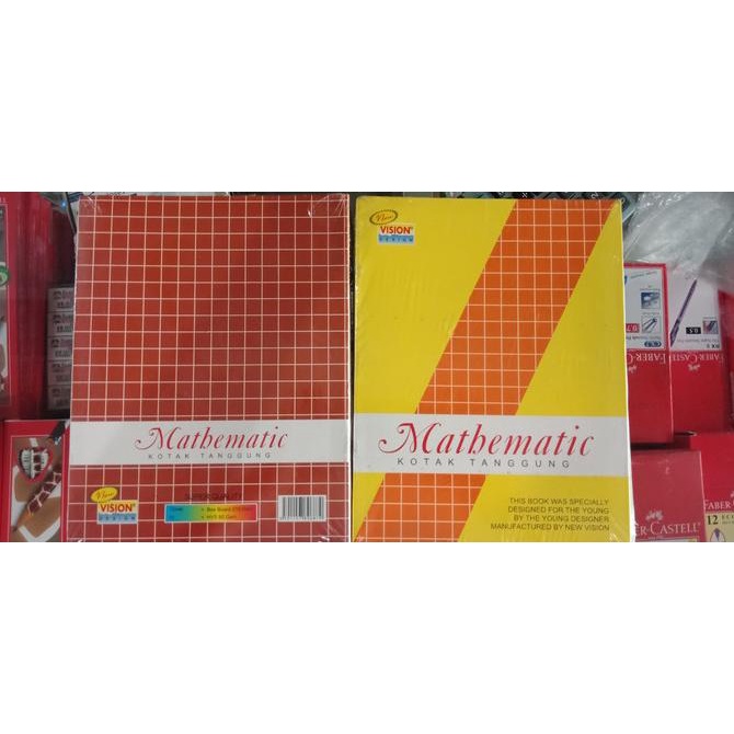 

Buku Tulis Kotak Tanggung Matematika Vision