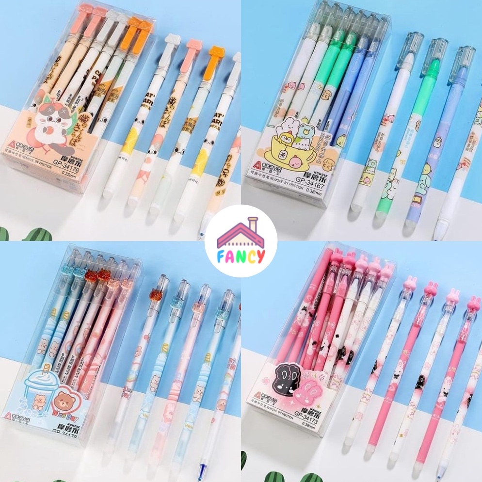 

Terkini [GROSIR] 1 LUSIN Bolpen/ Pulpen Hapus/ Pena Bisa Di Hapus Aodemei/ ZI XIN/ + GANTUNGAN BONEKA ISI 12 PCS JAC