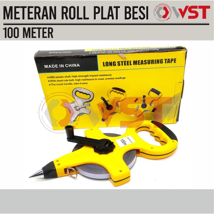 METERAN TANCAP PLAT BESI 100M / METERAN ROLL BESI 100METER