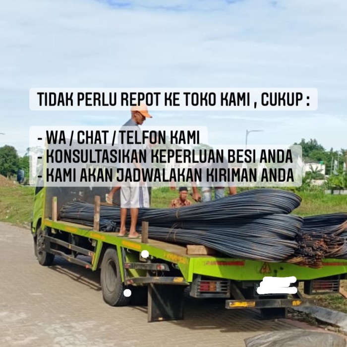 BESI BETON 8 MM POLOS SNI