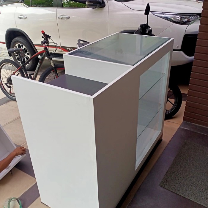 Terlaris Meja Kasir Etalase Kaca