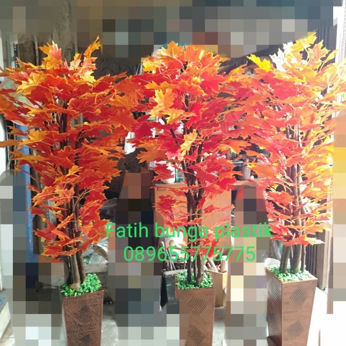 MUST HAVE POHON HIAS MAPLE OREN ARTIFICIAL TERLARIS