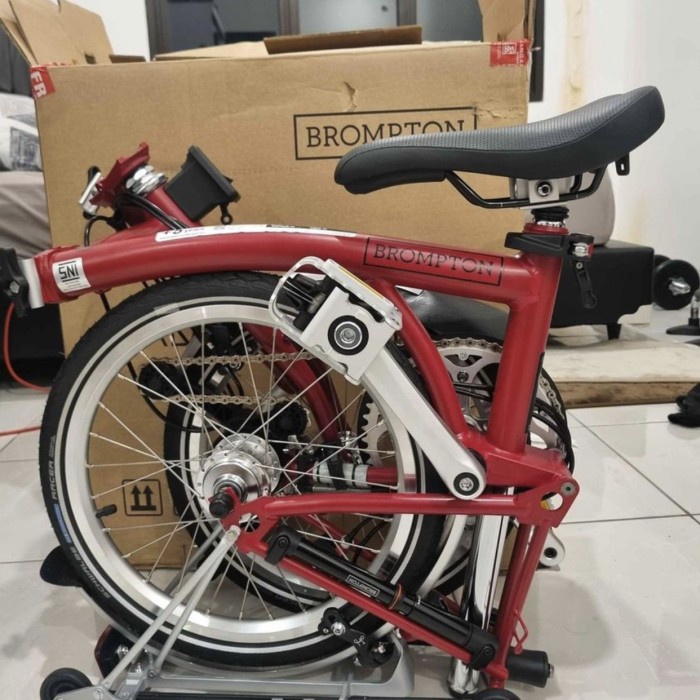 Sepeda Brompton Original House Red M6R 2022