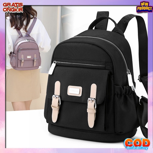 Murce Kuliah Kerja Berkualitas Rangsel Remaja Korean Fashion Import Ransel Cewe Populer 2023 Beckpac