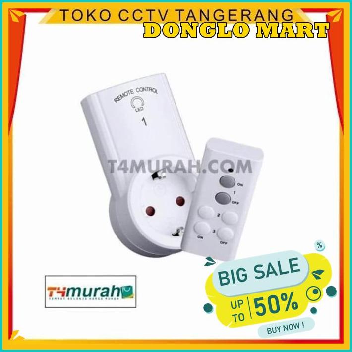 COLOKAN LISTRIK REMOTE CONTROL STOP KONTAK SOCKET LISTRIK GRATIS ONGKIR